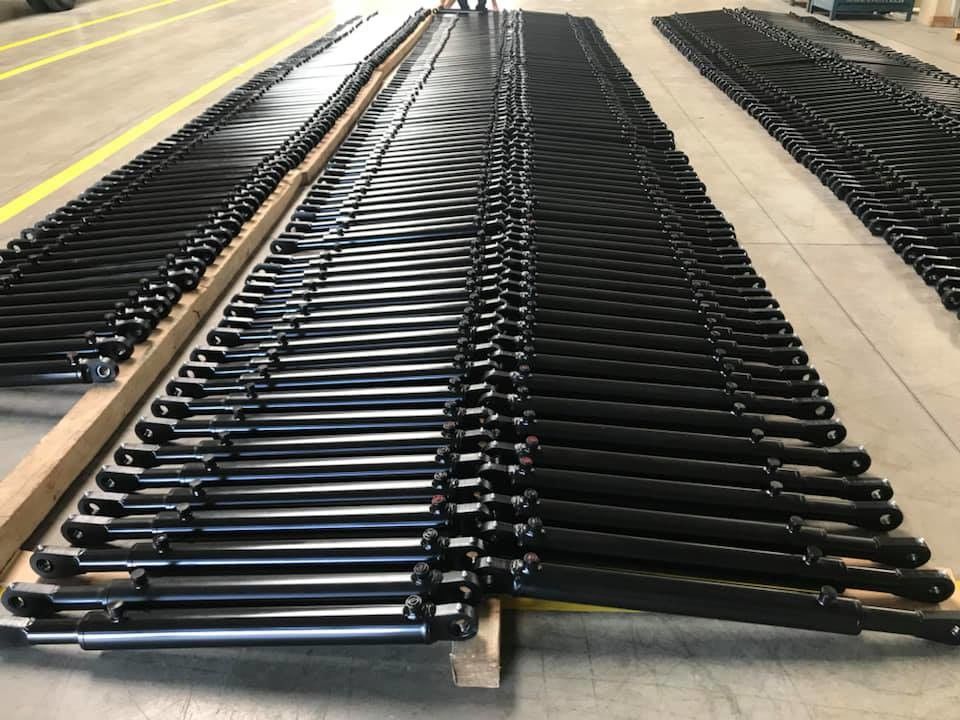 Custom Welded Single Acting Snow Plow Cylinder 2500 PSI Working Pressure
