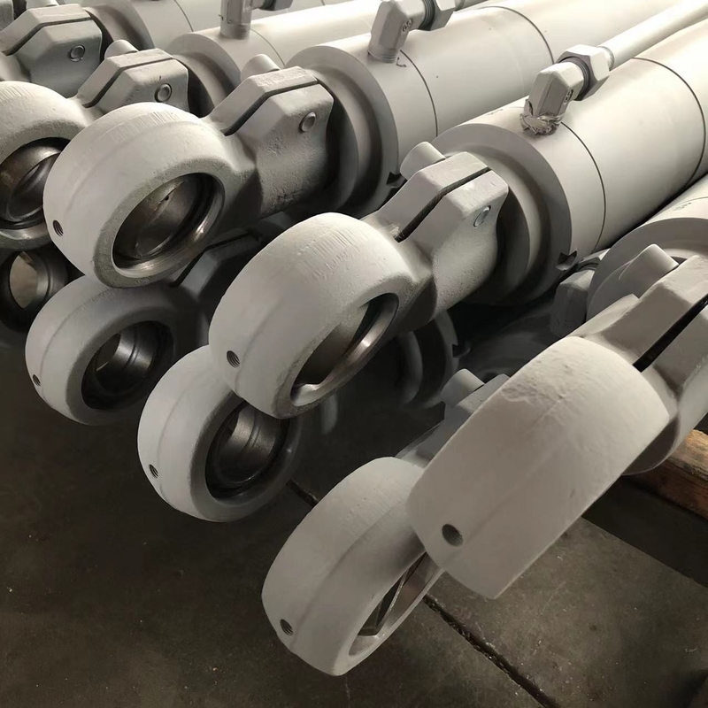 Customized Welded Hydraulic Cylinders 3500 PSI For Loaders
